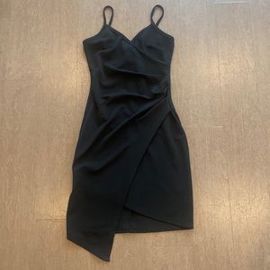 Almost Famous High-Low Dress in Black. Size S